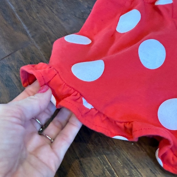 Red Polka Dot Minnie Mouse Shorts - Picture 5 of 5